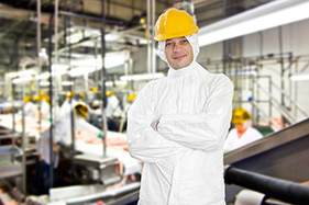 Meat production worker