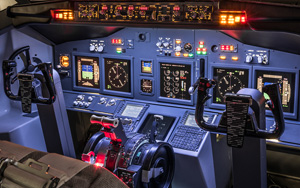 aircraft instrument panel - silicone fluids and lubricants are used in aviation
